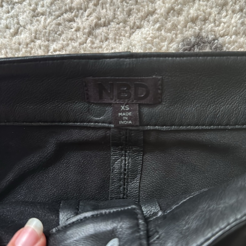 NBD leather skirt - Picture 3 of 5